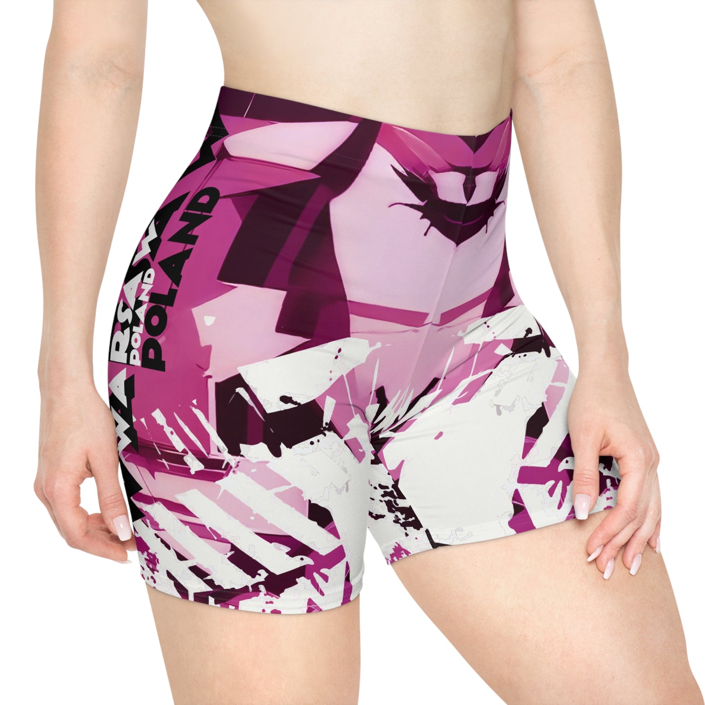 Warsaw Spring  # 2 / Women's Biker Shorts (AOP)