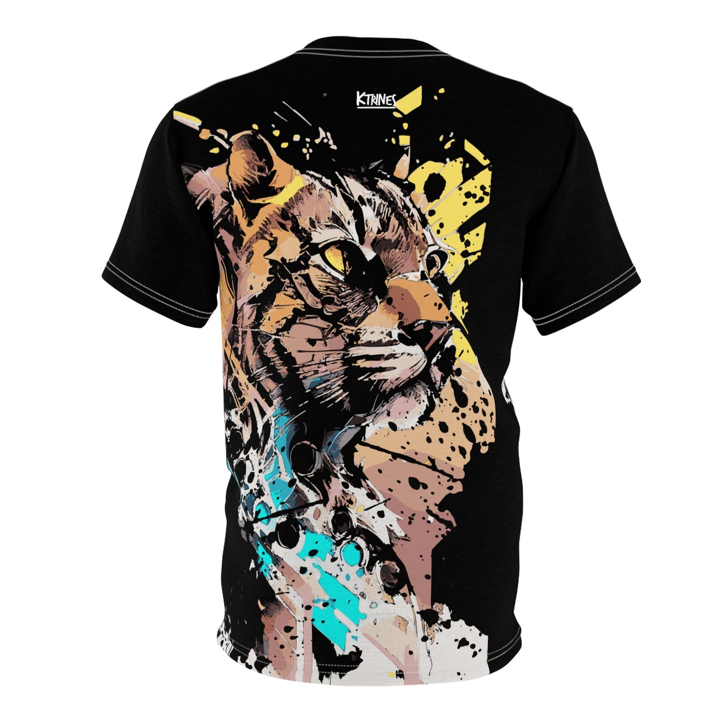 Cheetah # 1 / Unisex Cut & Sew Tee (AOP)