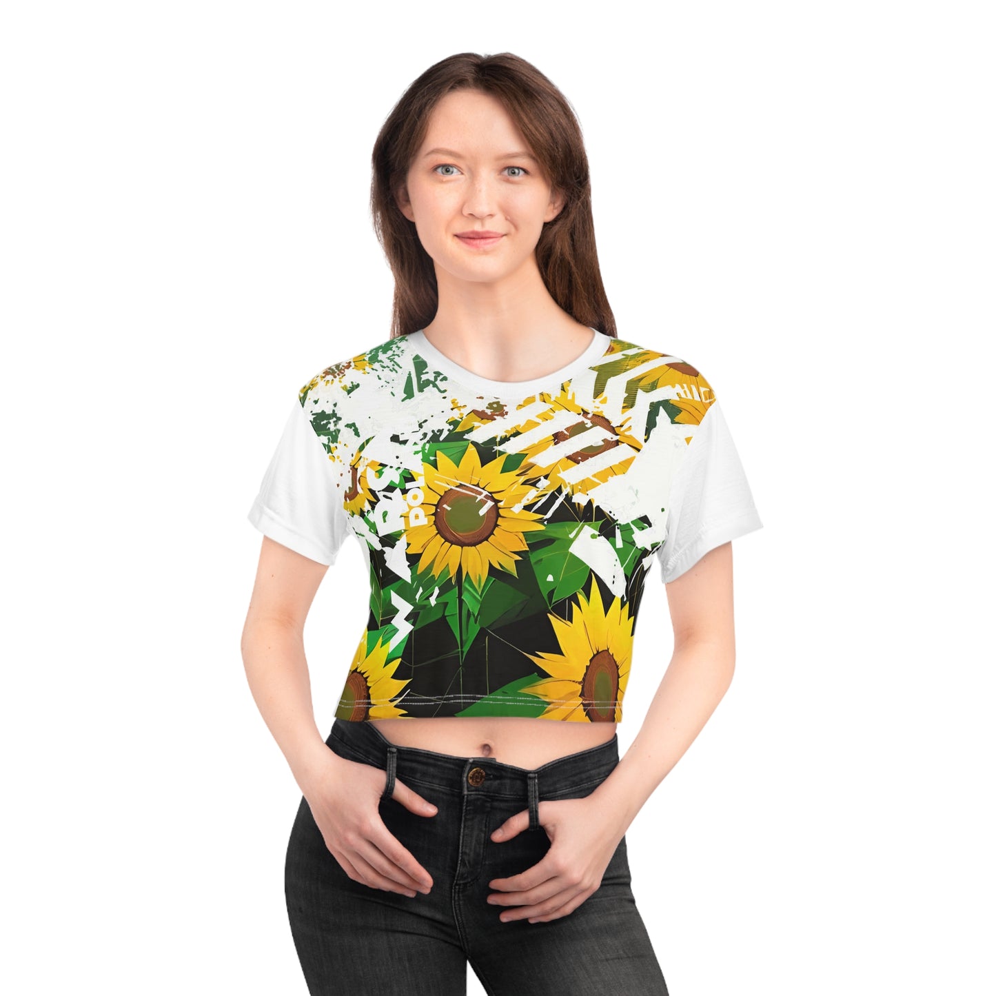 Warsaw Spring # 1/ Crop Tee (AOP)