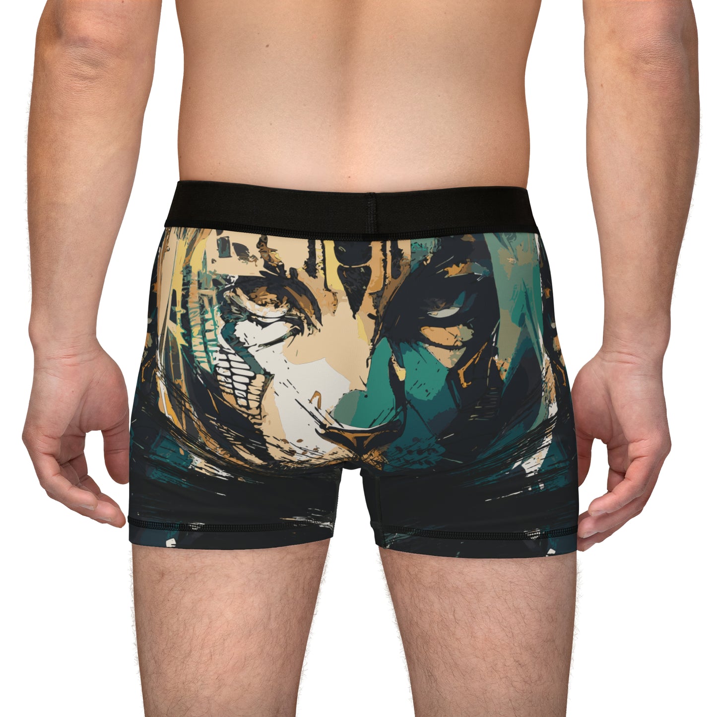 Tiger # 1 / Men's Boxers (AOP)