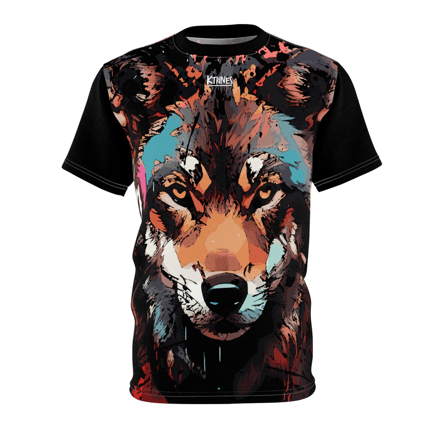 Wolf # 1 / Unisex Cut & Sew Tee (AOP)