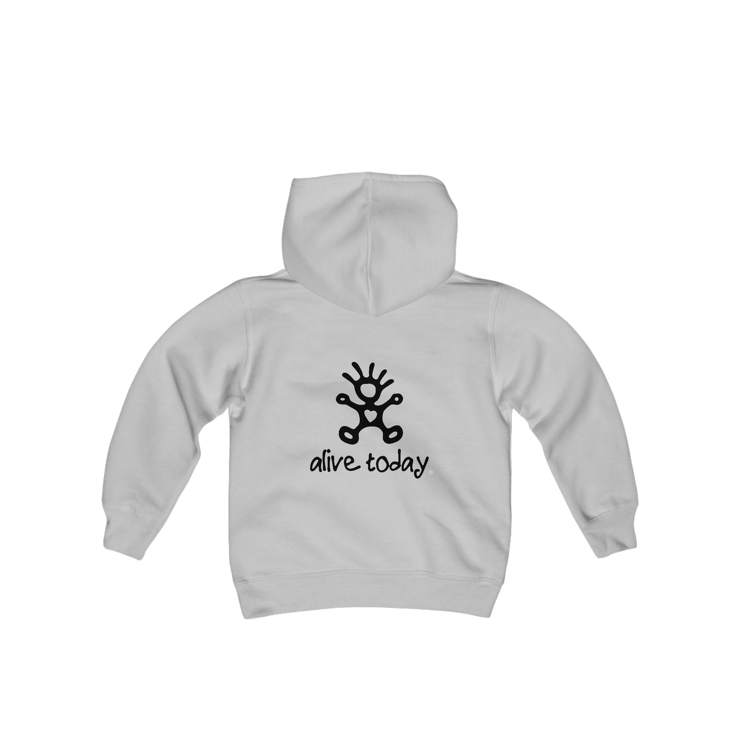 ALIVE TODAY / Youth Heavy Blend Hooded Sweatshirt