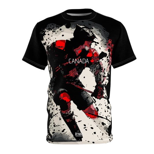 Canada # 6 / Unisex Cut & Sew Tee (AOP)