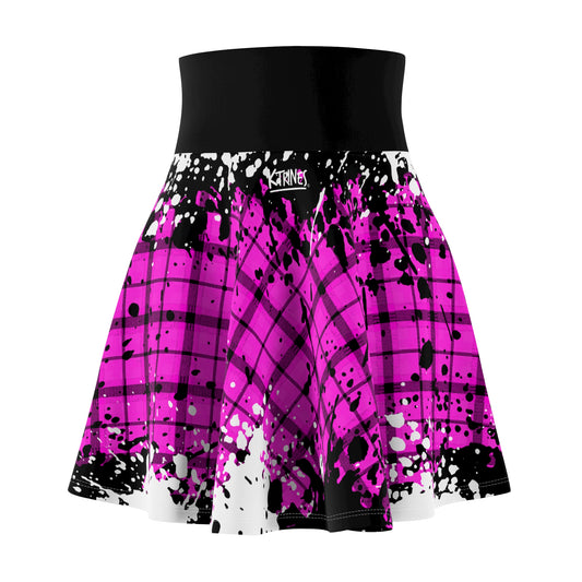 Back to school (College girl) # 7 / Women's Skater Skirt (AOP)