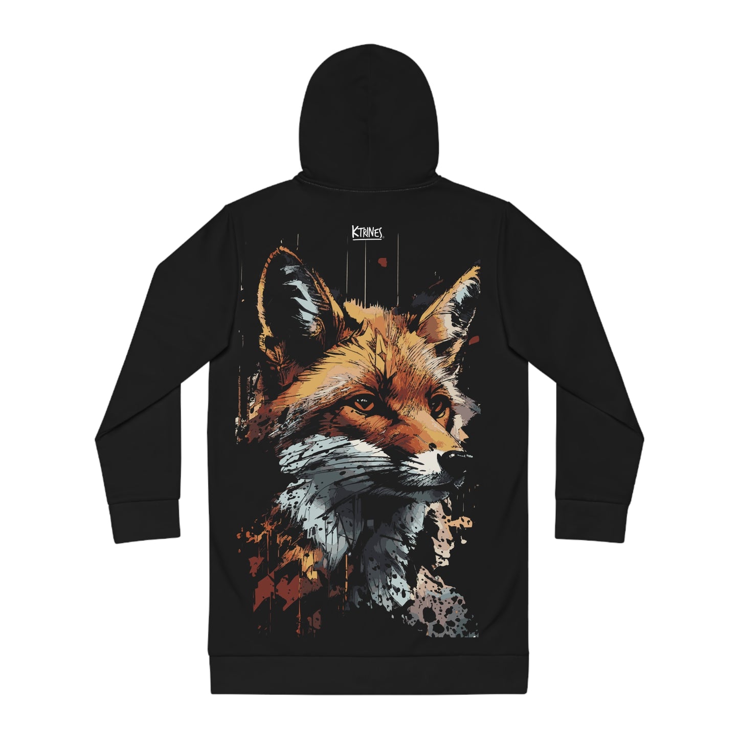 Fox # 1 / Women's Hoodie Dress (AOP)