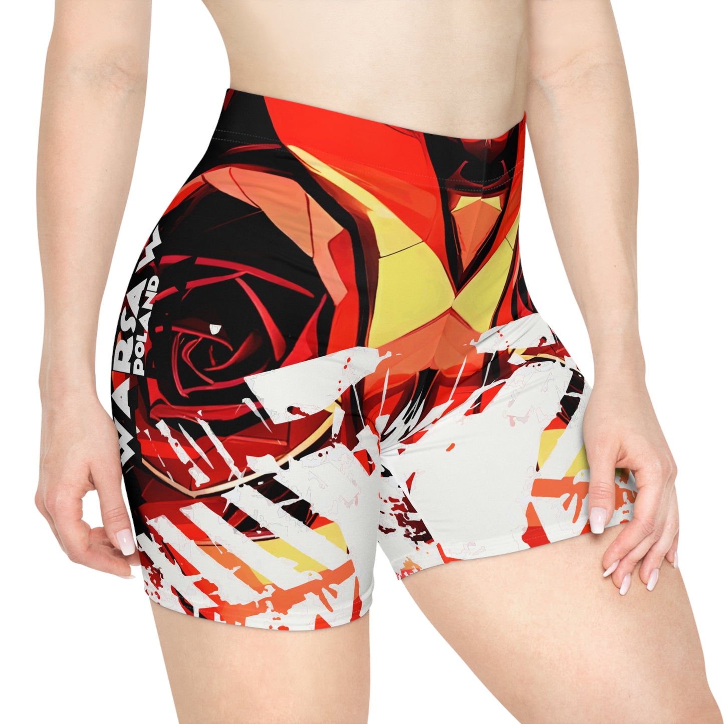 Warsaw Spring  # 1 / Women's Biker Shorts (AOP)