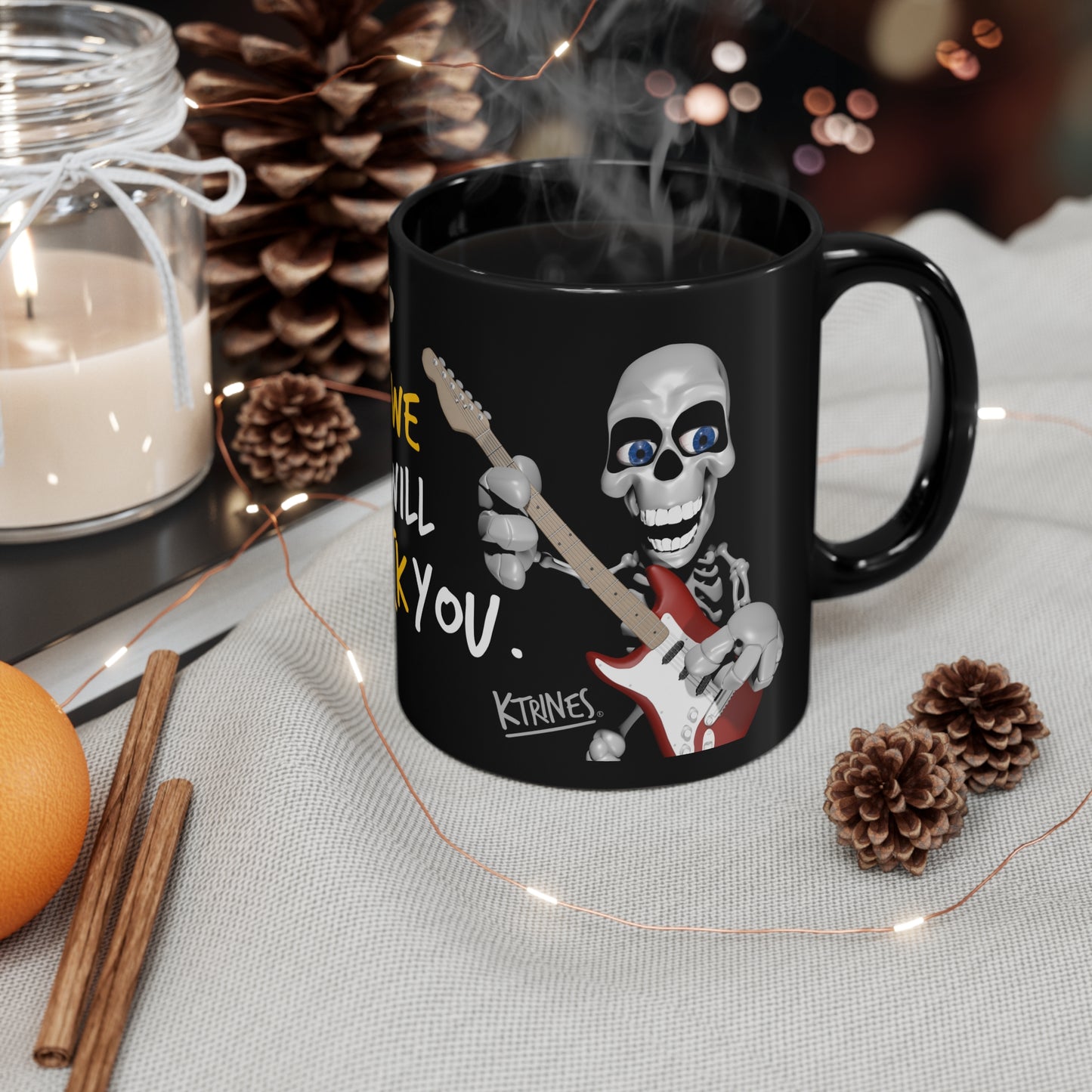 WE WILL ROCK YOU.   /   11oz Black Mug