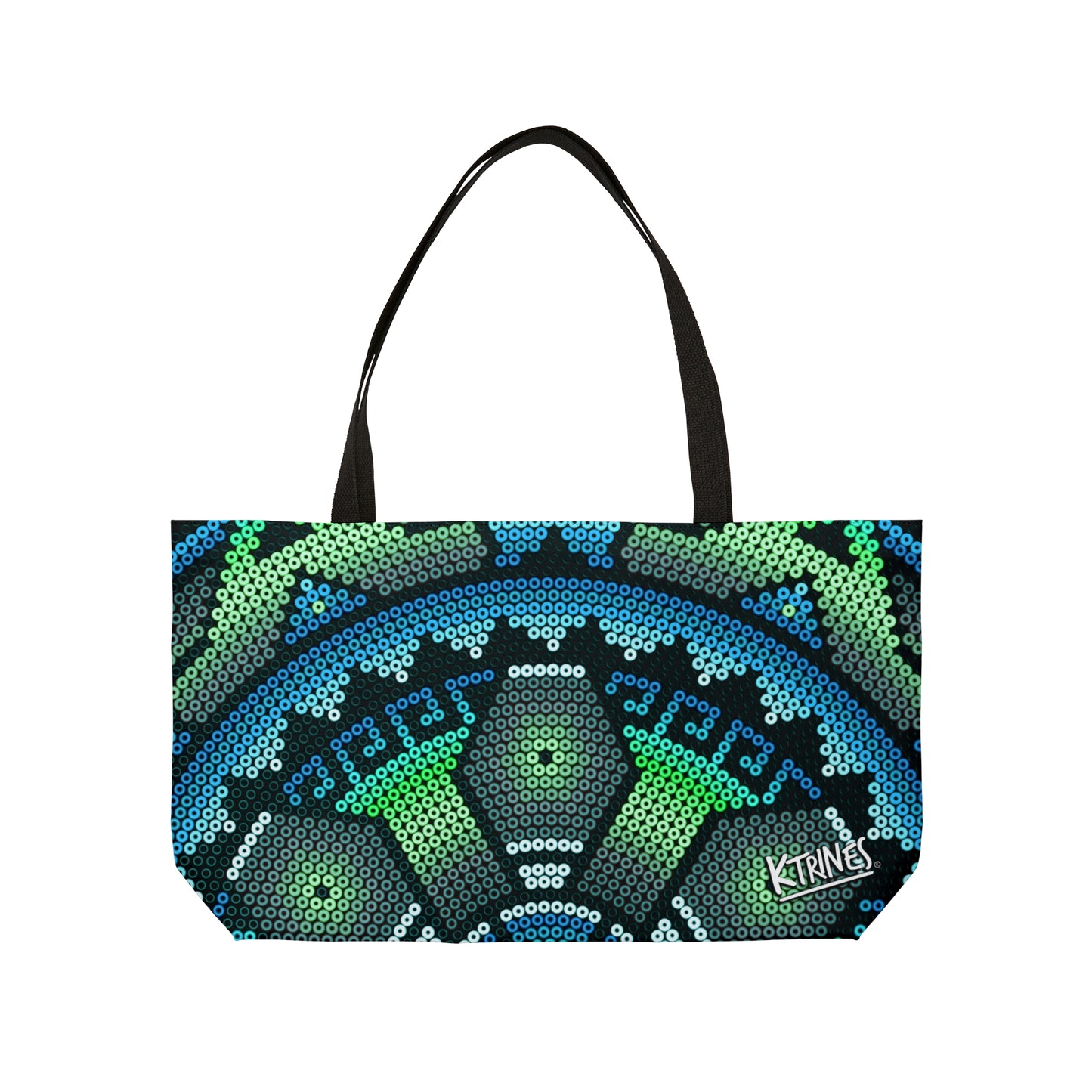 Huichol Art # 1 / Weekender Tote Bag