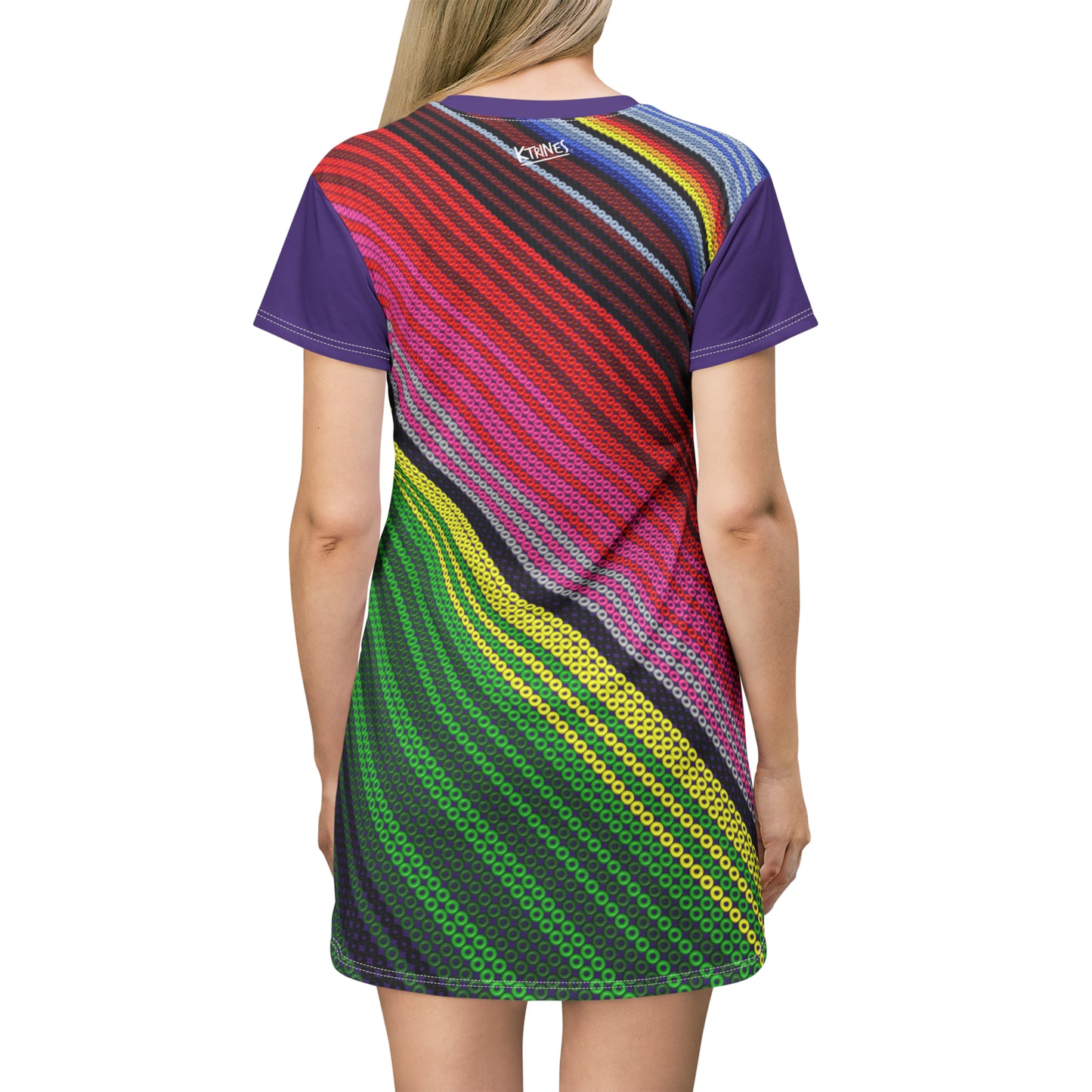 Huichol # 1 / T-Shirt Dress (AOP)