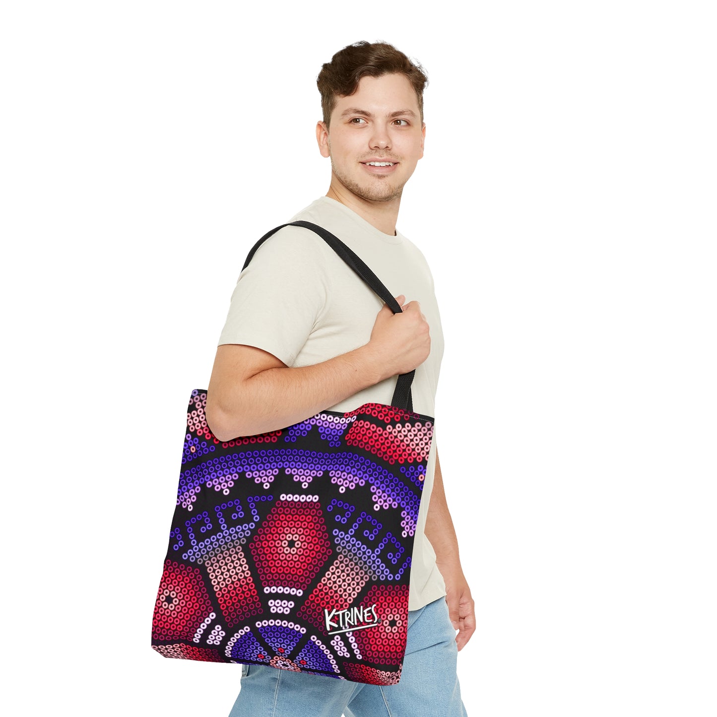 Huichol Art # 1 / Tote Bag (AOP)