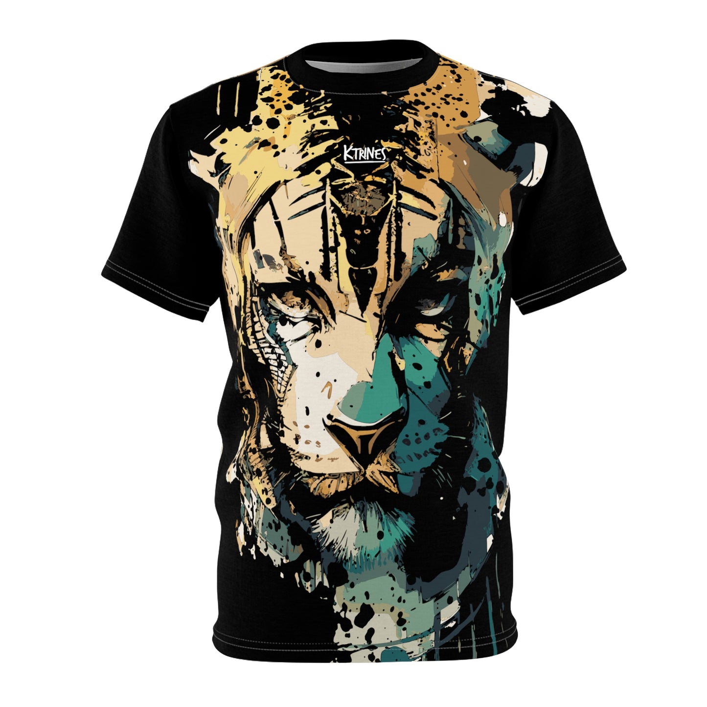 Tiger # 1 / Unisex Cut & Sew Tee (AOP)