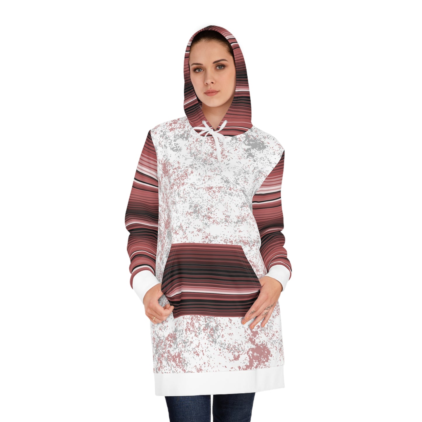 Sarape # 2 / Women's Hoodie Dress (AOP)