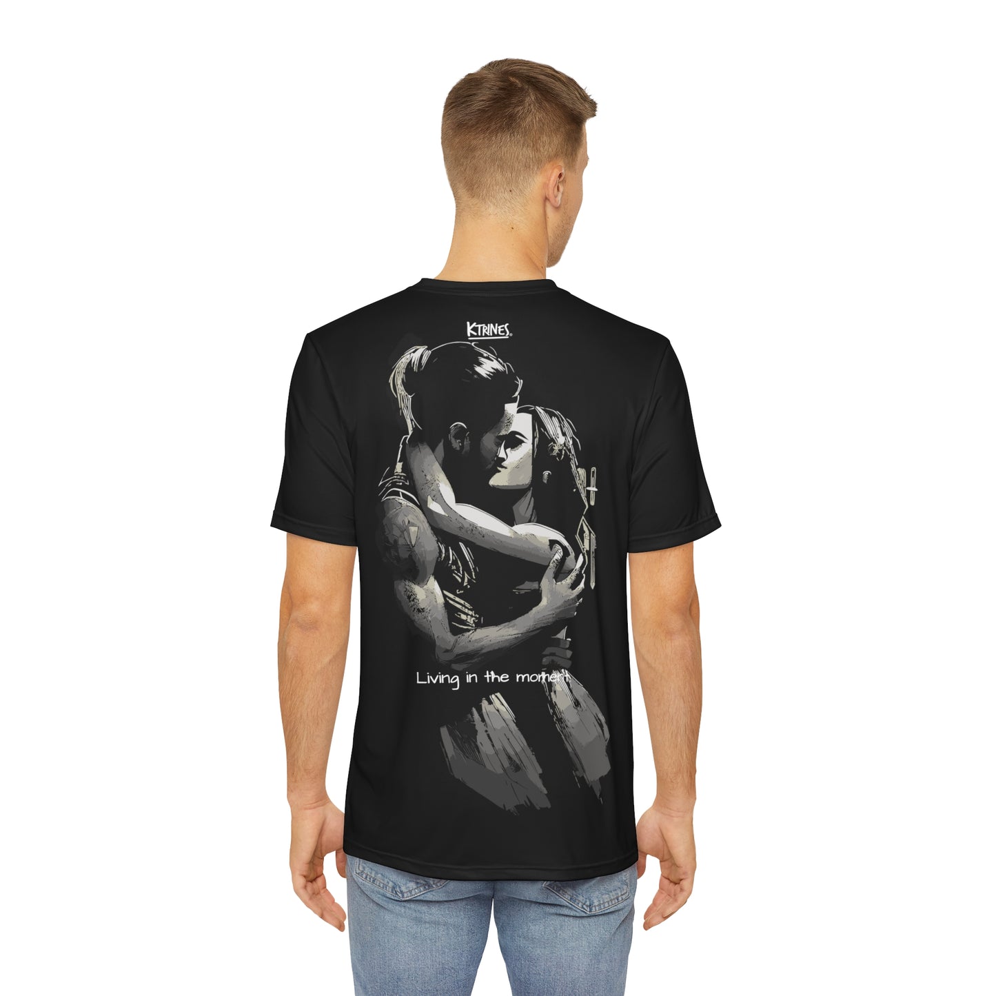 Erotic Punk # 4 / Men's Polyester Tee (AOP)