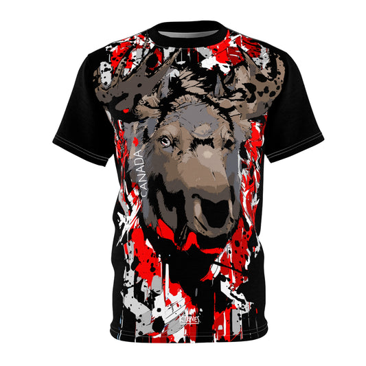Canada # 3 / Unisex Cut & Sew Tee (AOP)