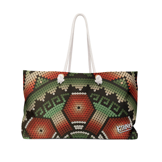 Huichol Art # 3 / Weekender Bag