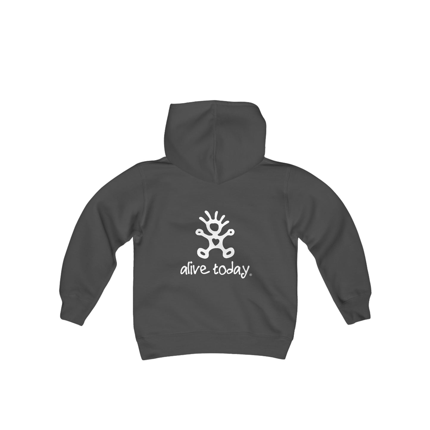 ALIVE TODAY / Youth Heavy Blend Hooded Sweatshirt