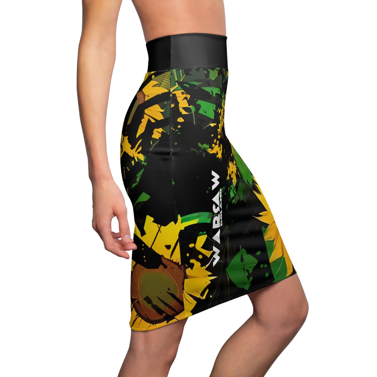 Warsaw Spring # 4 / Women's Pencil Skirt (AOP)