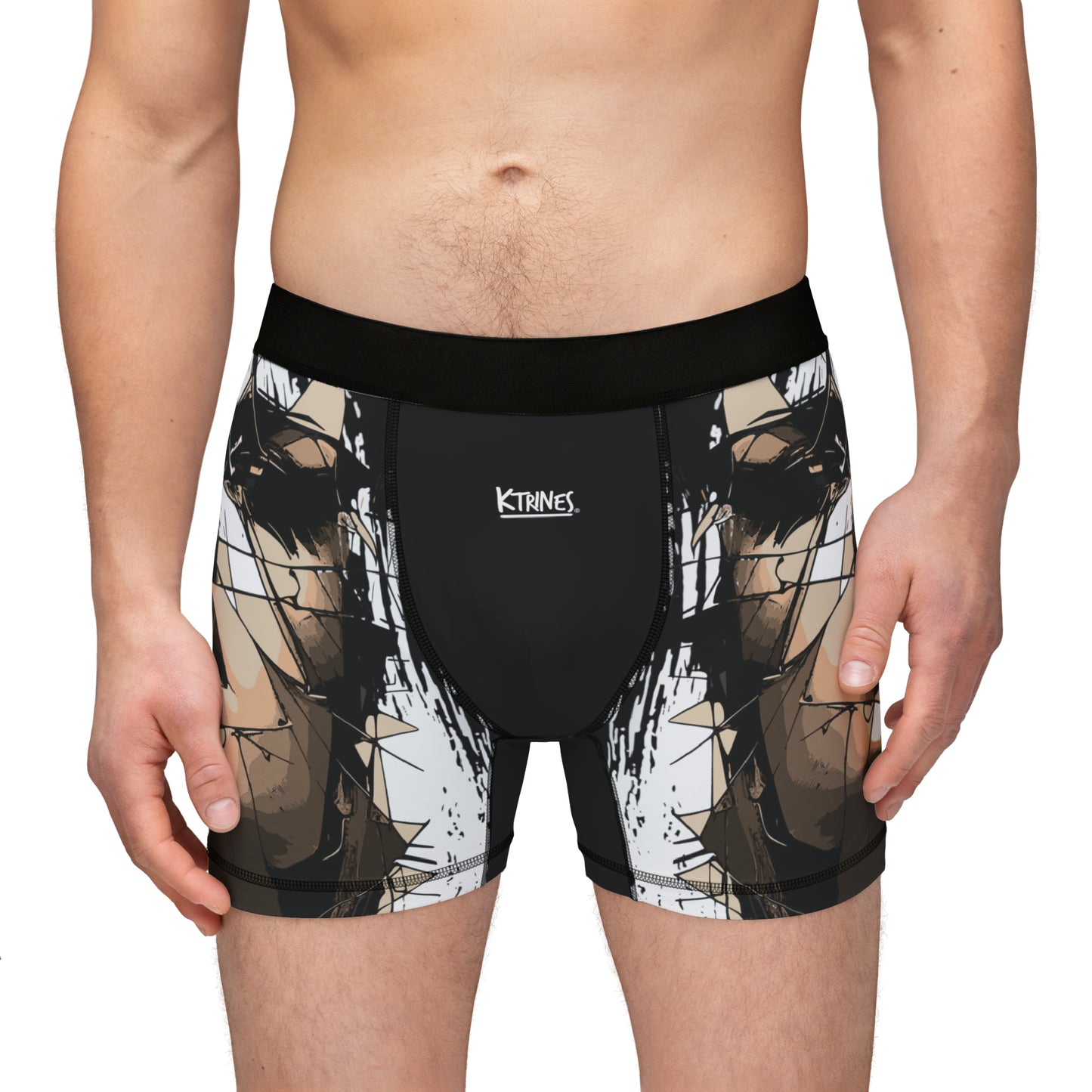 Punk Faces # 2 / Men's Boxers (AOP)