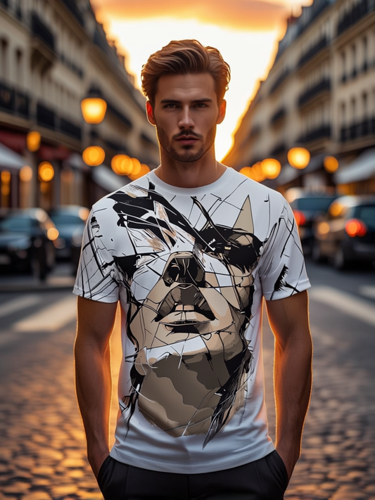 Punk Faces # 2 / Unisex Cut & Sew Tee (AOP)