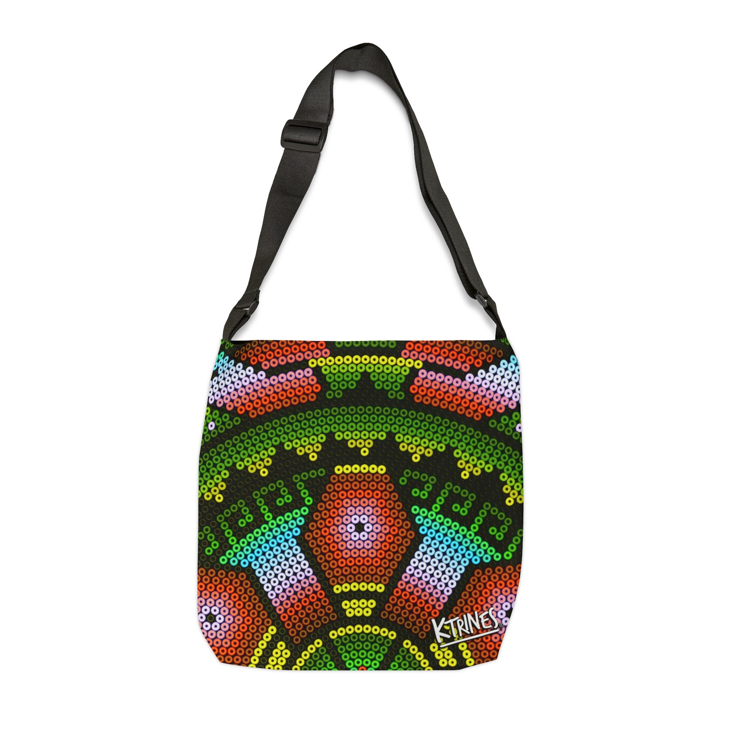 Huichol Art #2 / Adjustable Tote Bag (AOP)