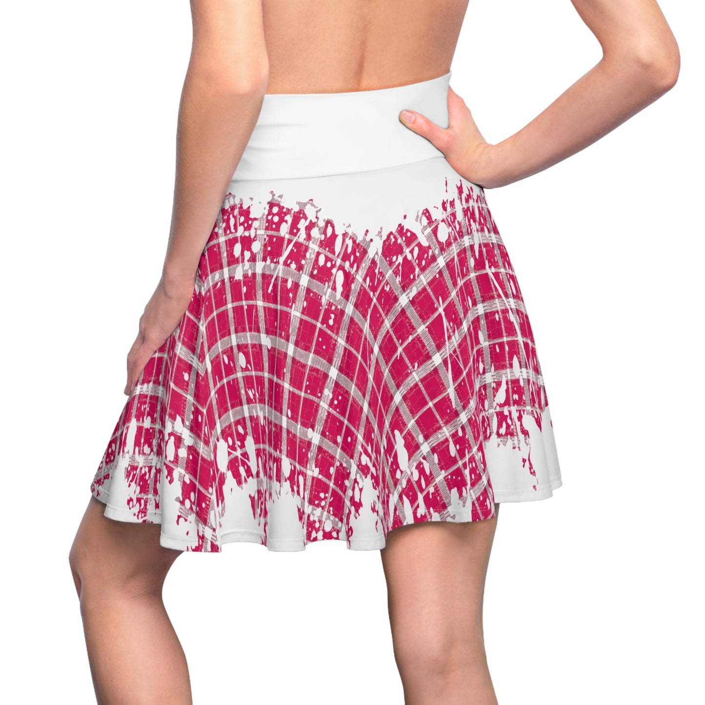 Back to school (College girl) # 4 / Women's Skater Skirt (AOP)