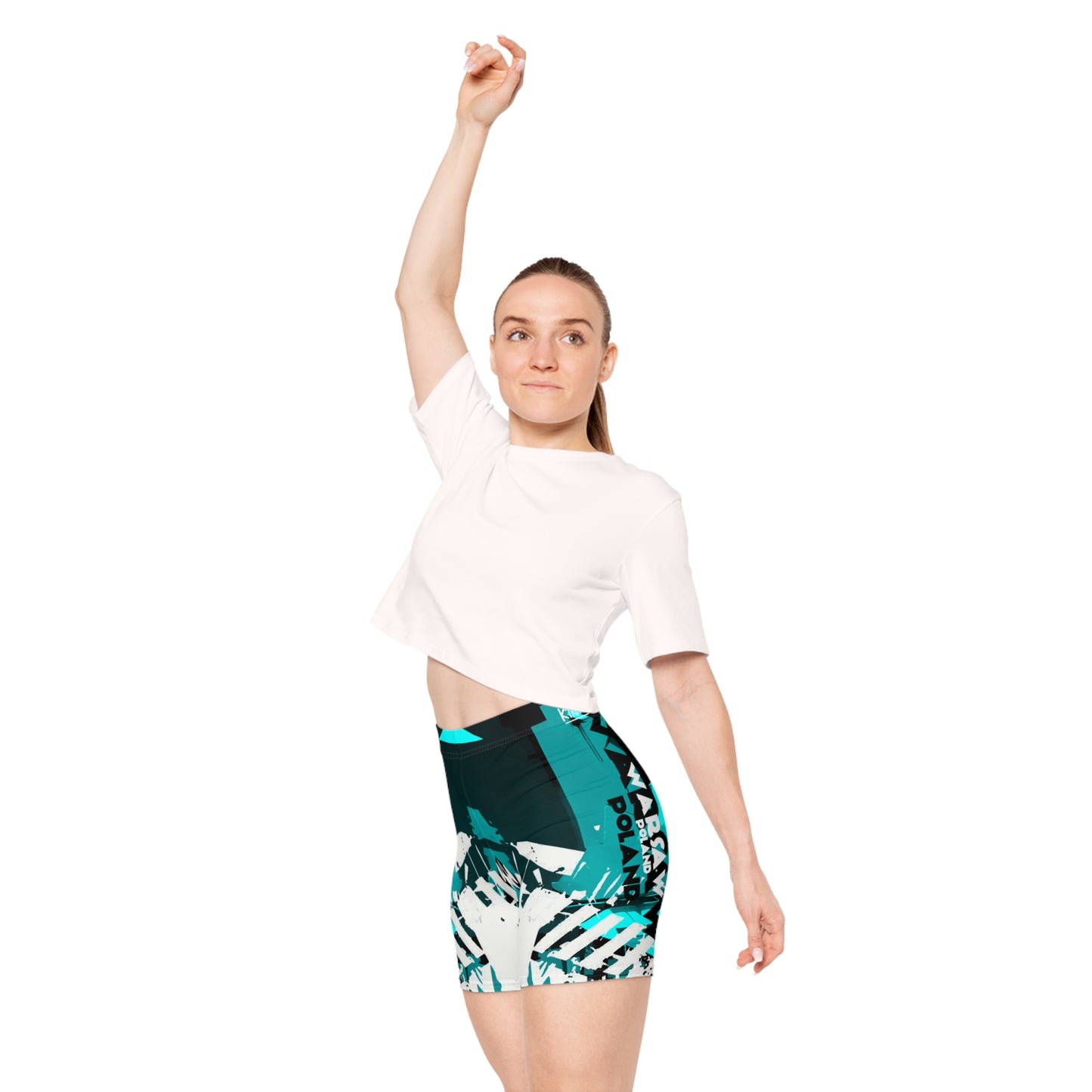 Warsaw Spring  # 3 / Women's Biker Shorts (AOP)