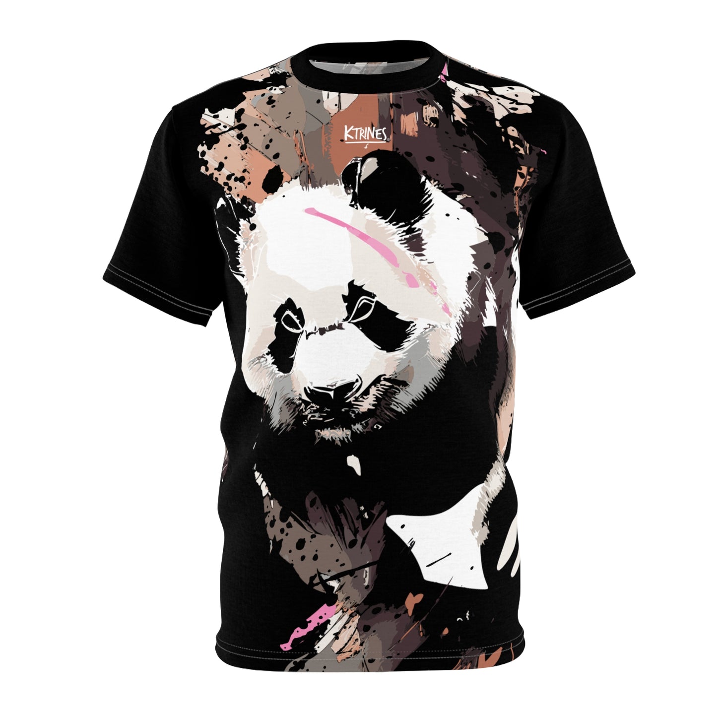 Panda # 1 / Unisex Cut & Sew Tee (AOP)