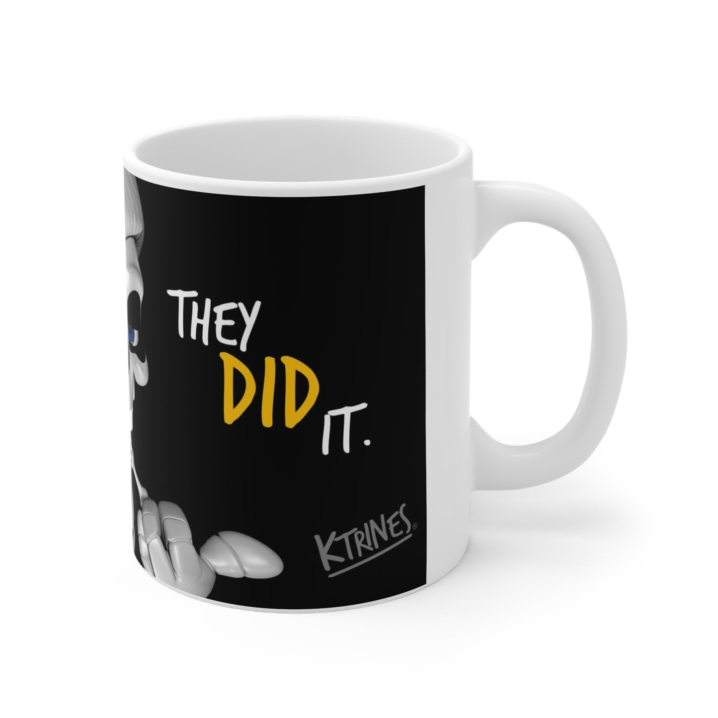 DEAR SANTA, THEY DID IT.    /   Ceramic Mug 11oz