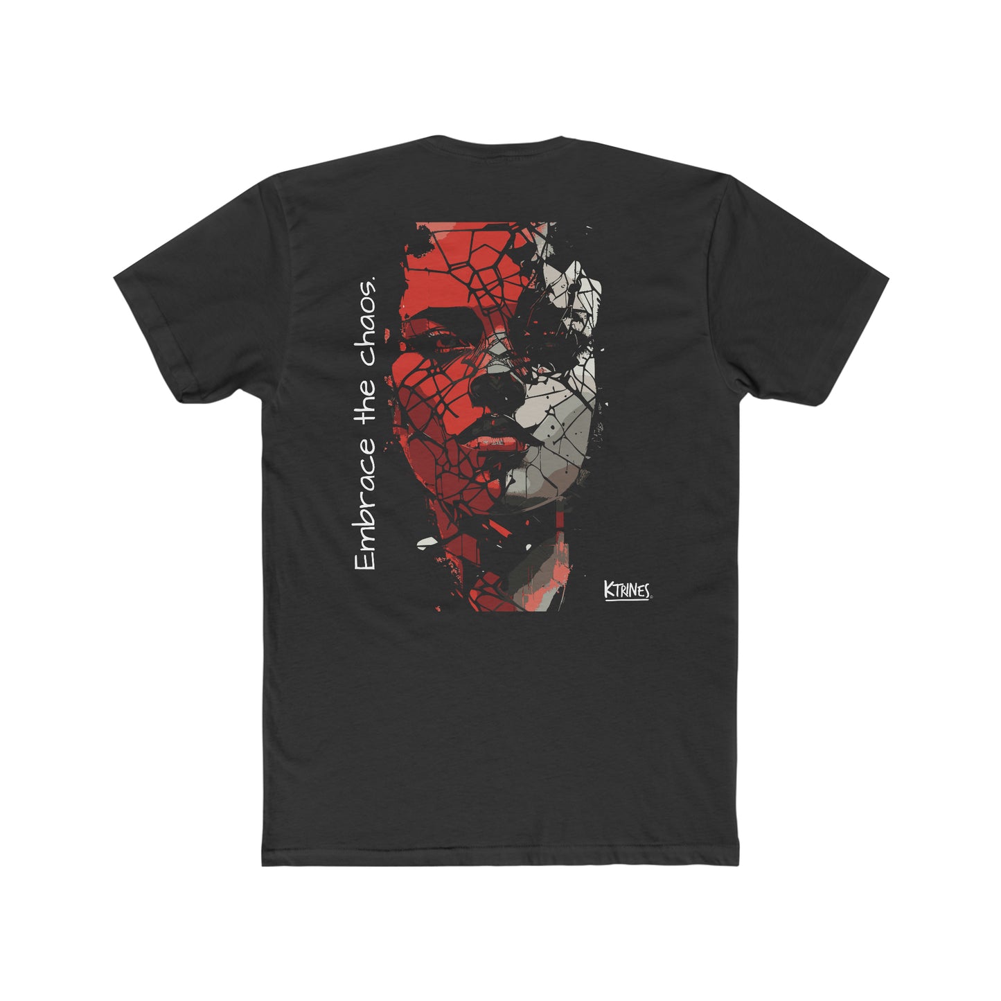 Punk Faces # 1 / Men's Cotton Crew Tee