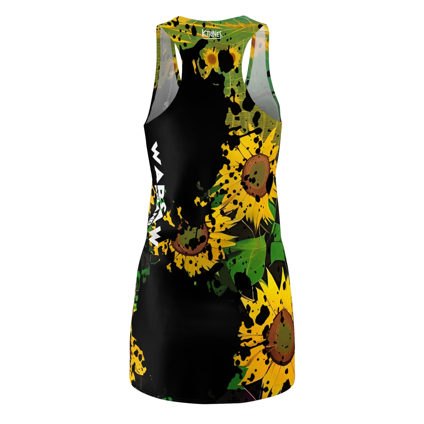 Warsaw Spring # 9 / Women's Cut & Sew Racerback Dress (AOP)