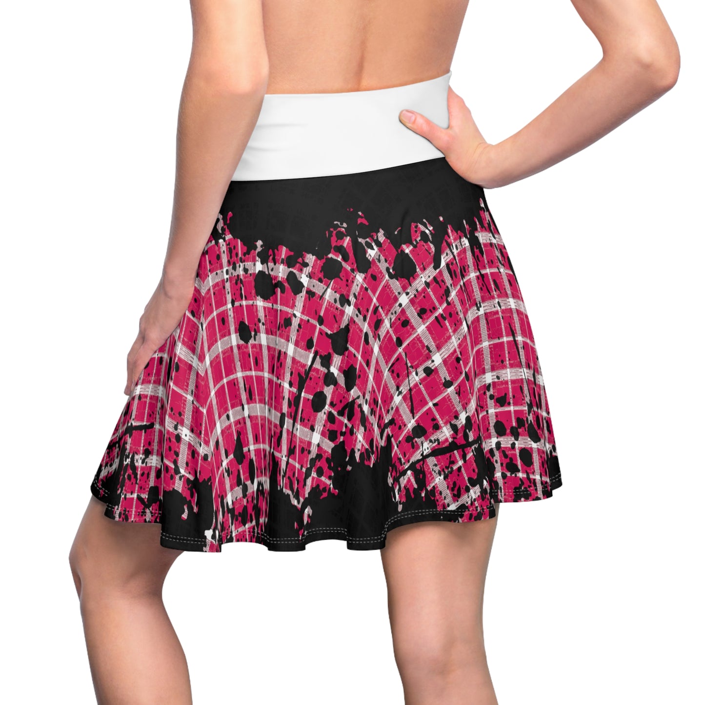 Back to school (College girl) # 3 / Women's Skater Skirt (AOP)