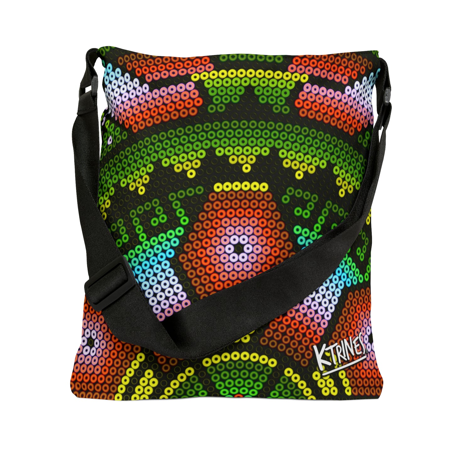 Huichol Art #2 / Adjustable Tote Bag (AOP)