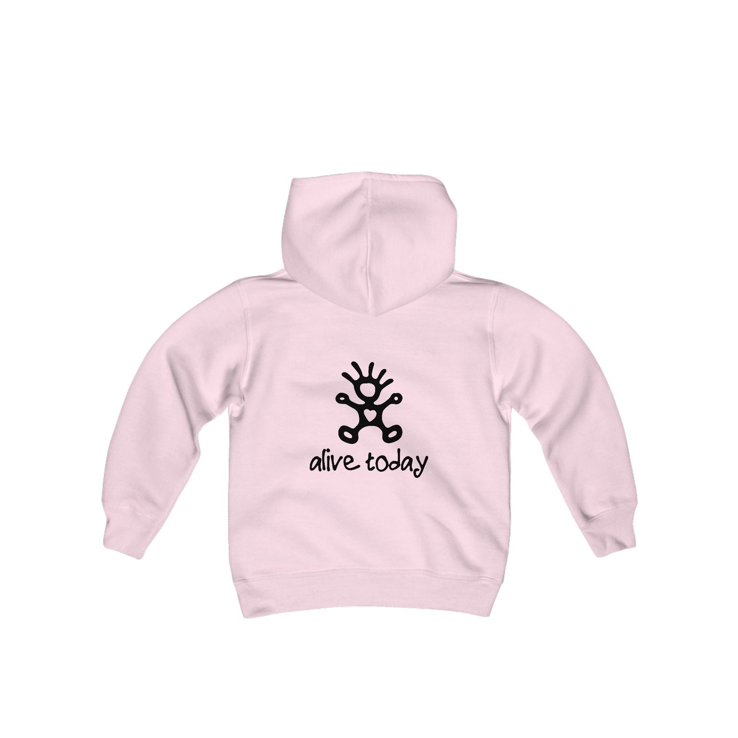 ALIVE TODAY / Youth Heavy Blend Hooded Sweatshirt