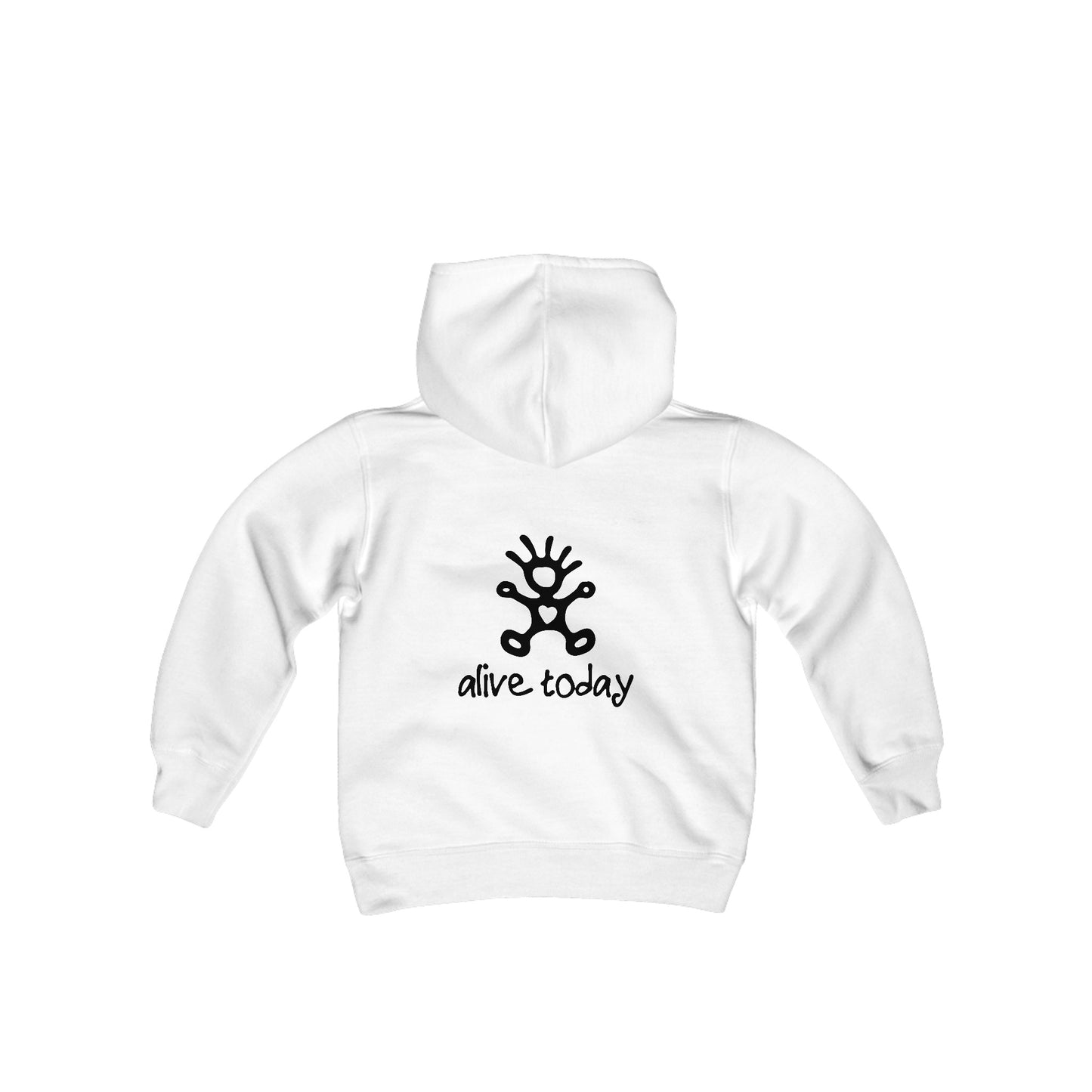 ALIVE TODAY / Youth Heavy Blend Hooded Sweatshirt