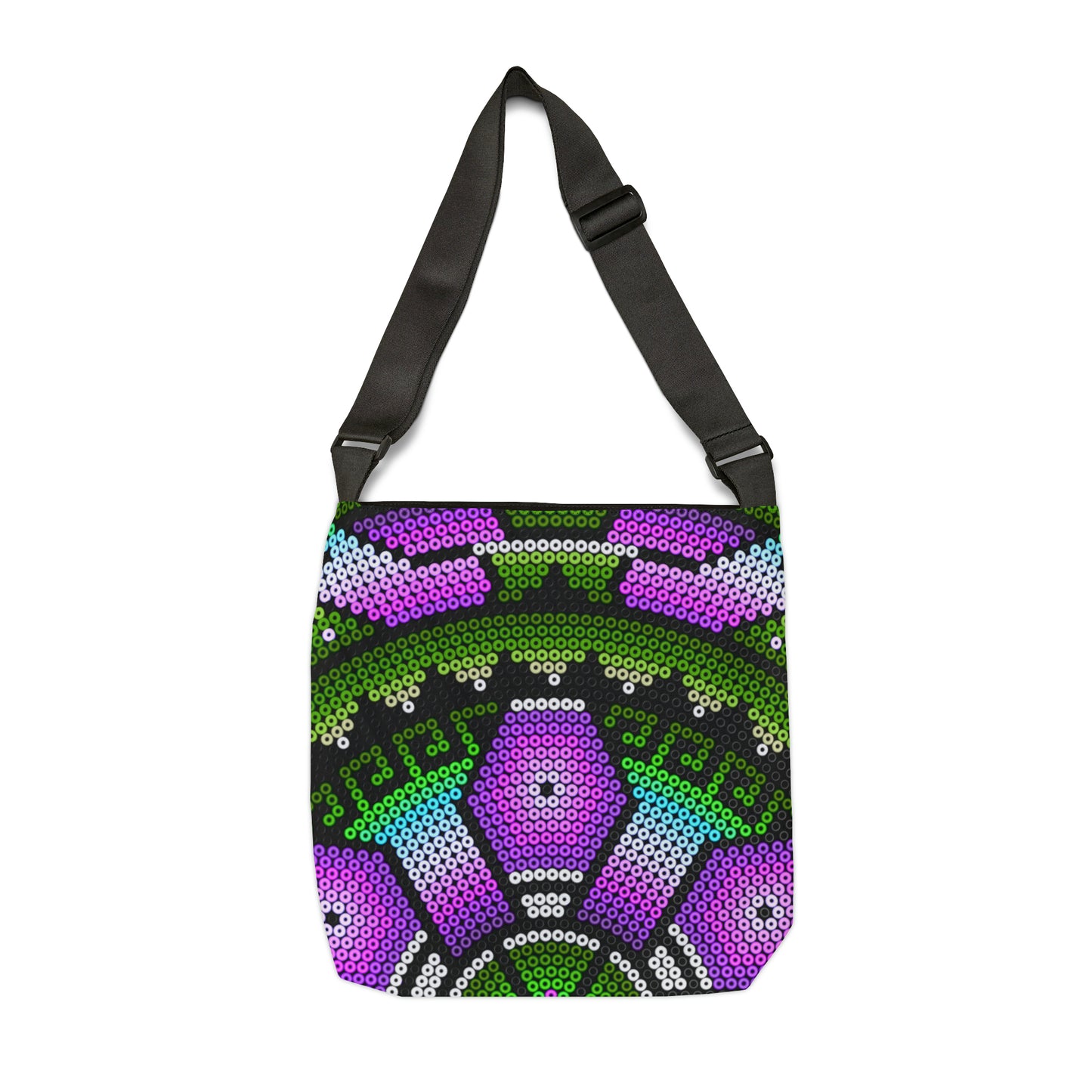 Huichol Art # 3 / Adjustable Tote Bag (AOP)