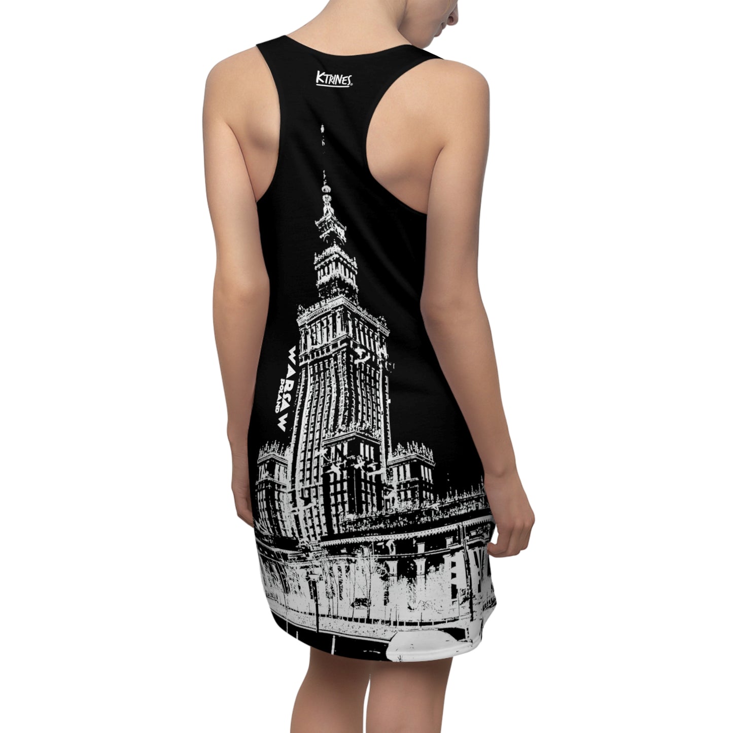 Warsaw Spring # 5 / Women's Cut & Sew Racerback Dress (AOP)