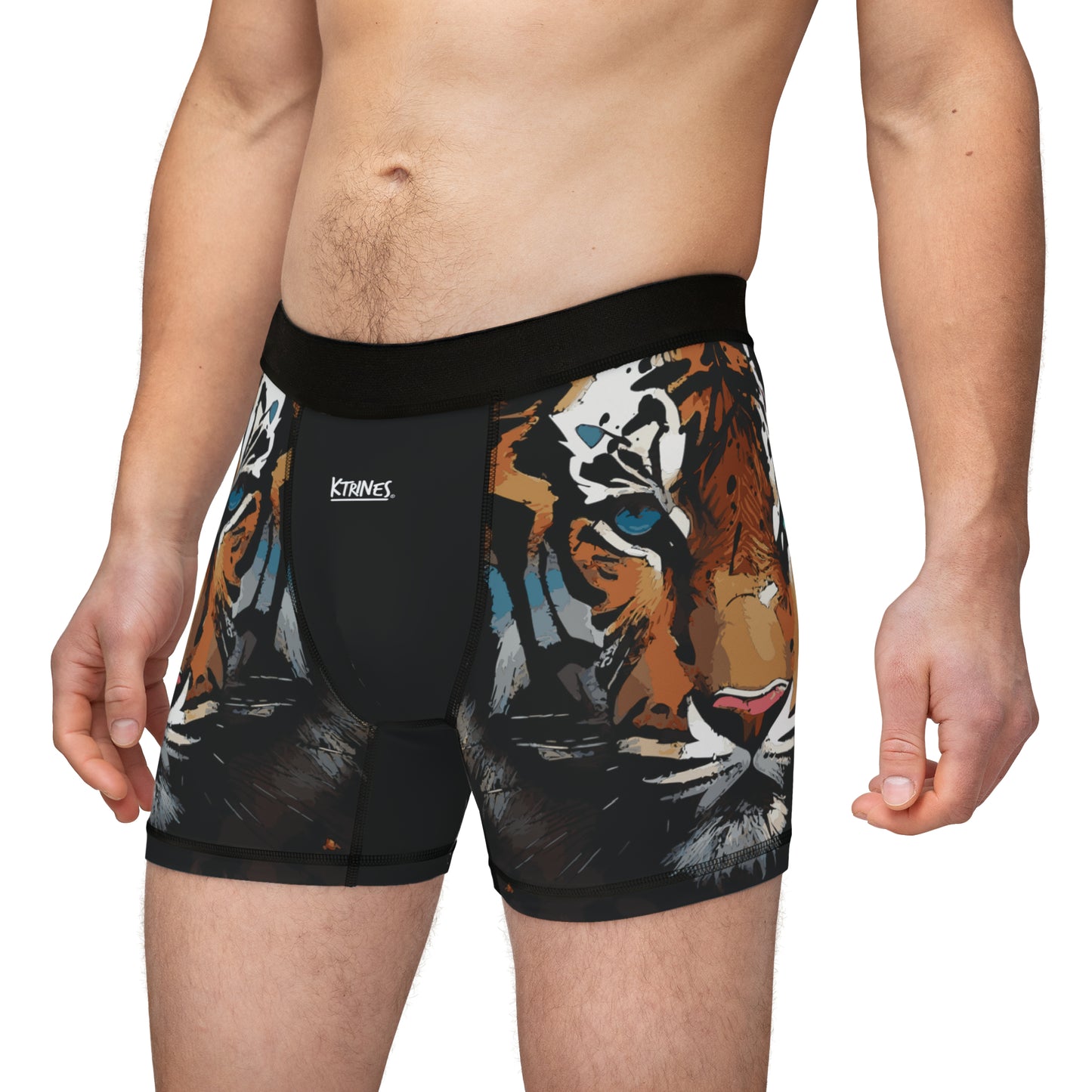 Tiger # 2 / Men's Boxers (AOP)