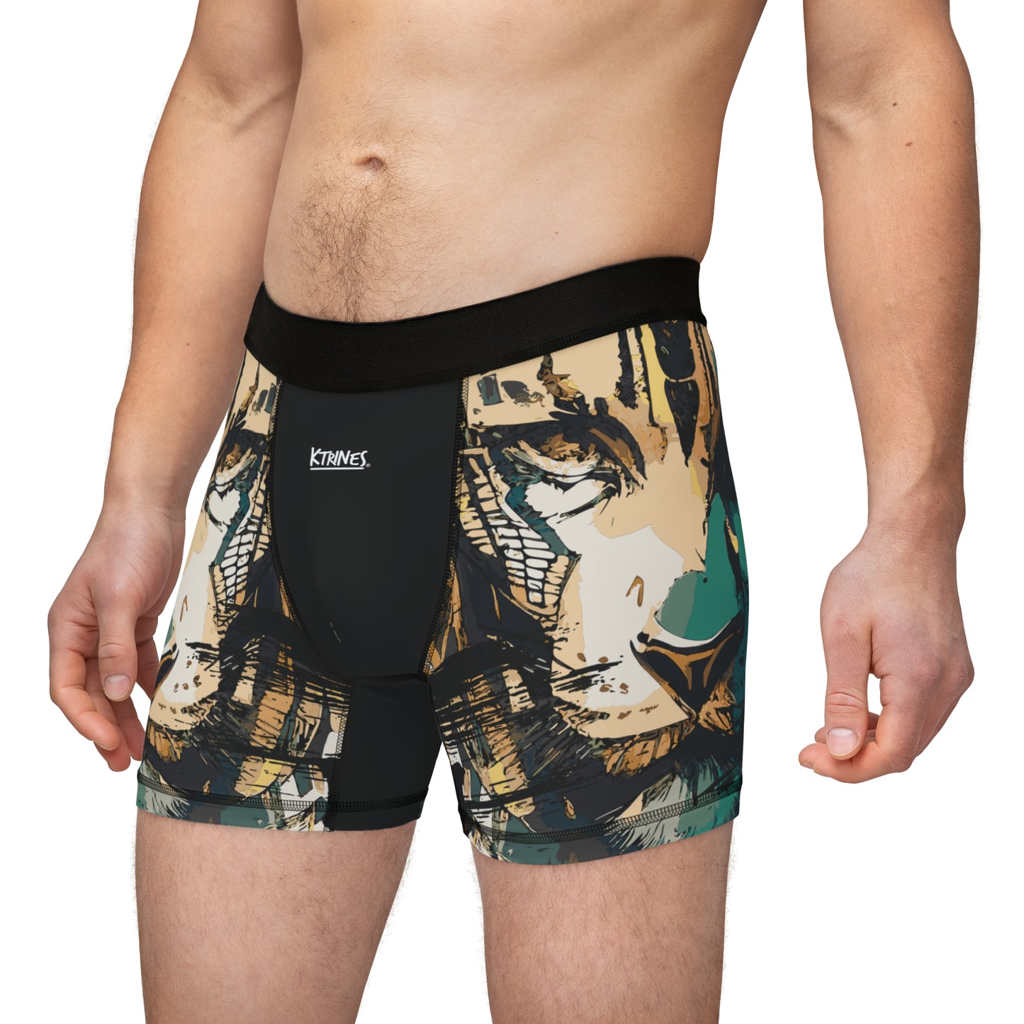 Tiger # 1 / Men's Boxers (AOP)