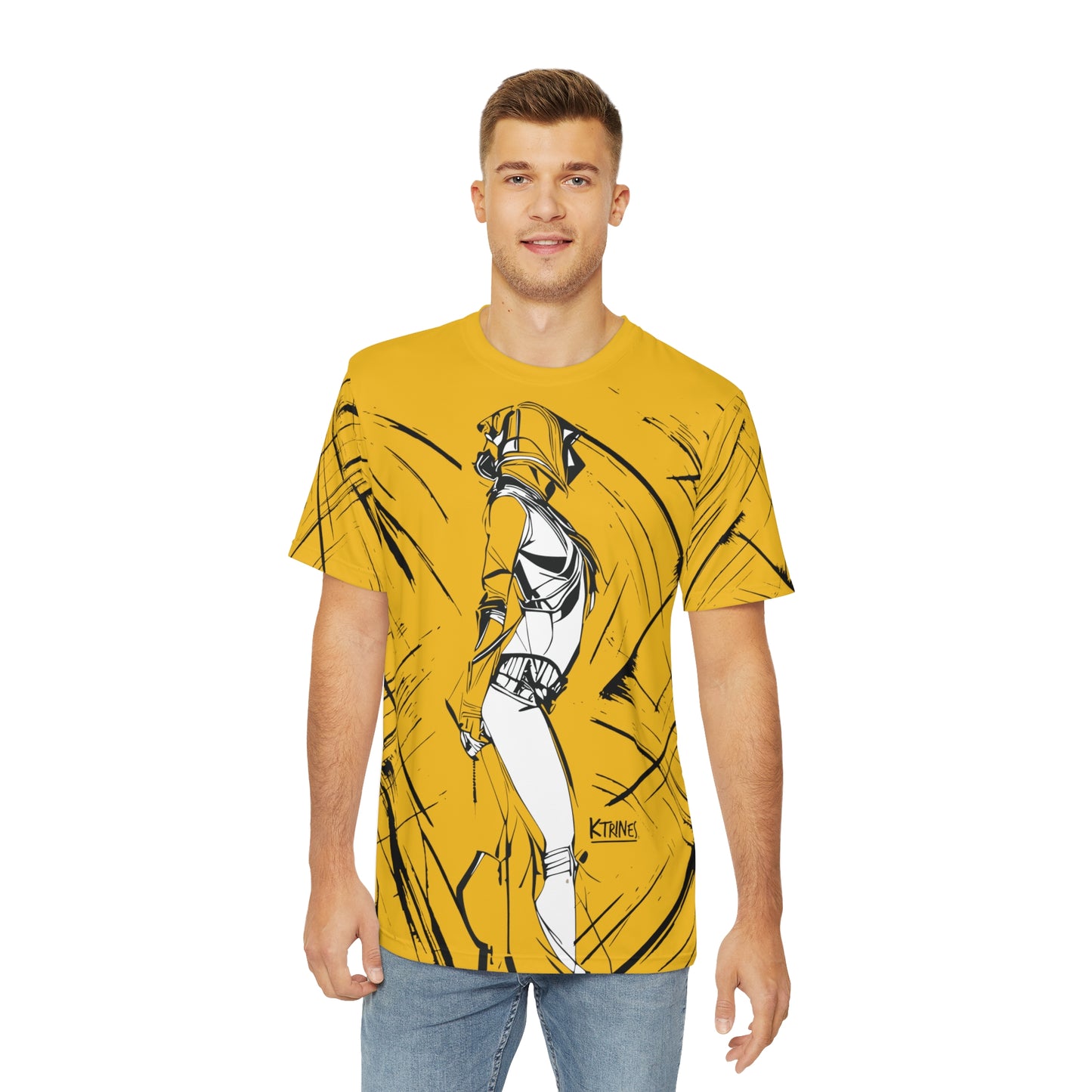 Erotic Punk # 2 / Men's Polyester Tee (AOP)