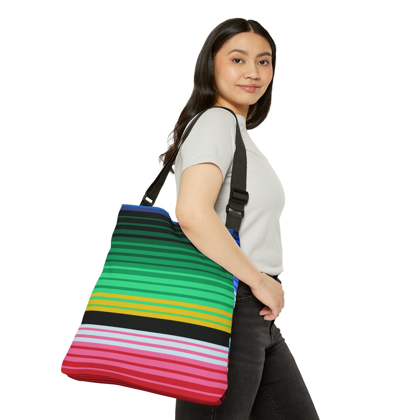 Sarape Art # 2 / Adjustable Tote Bag (AOP)