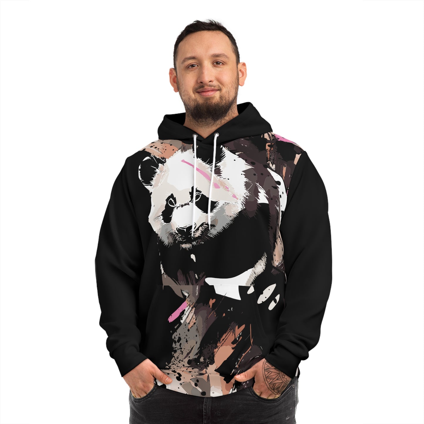 Panda # 1 /Fashion Hoodie (AOP)