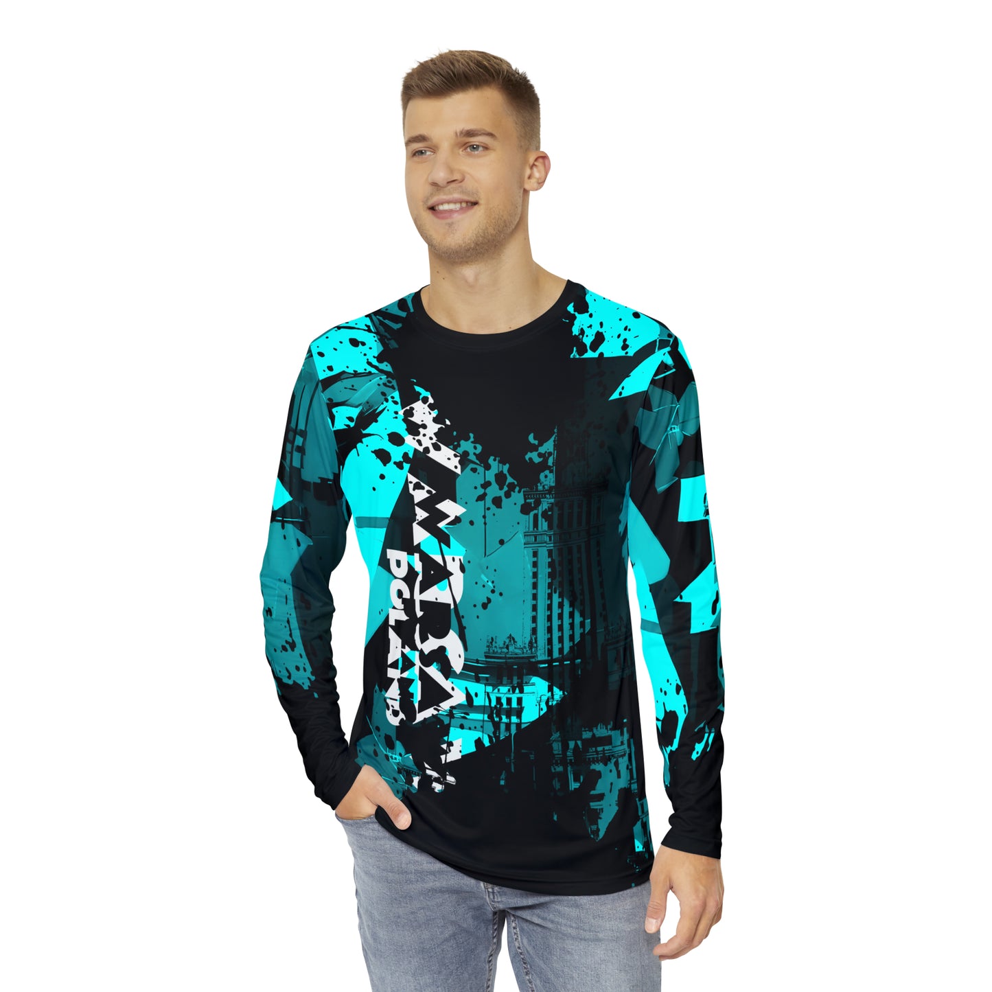 Warsaw Spring # 2 / Men's Long Sleeve Shirt (AOP)