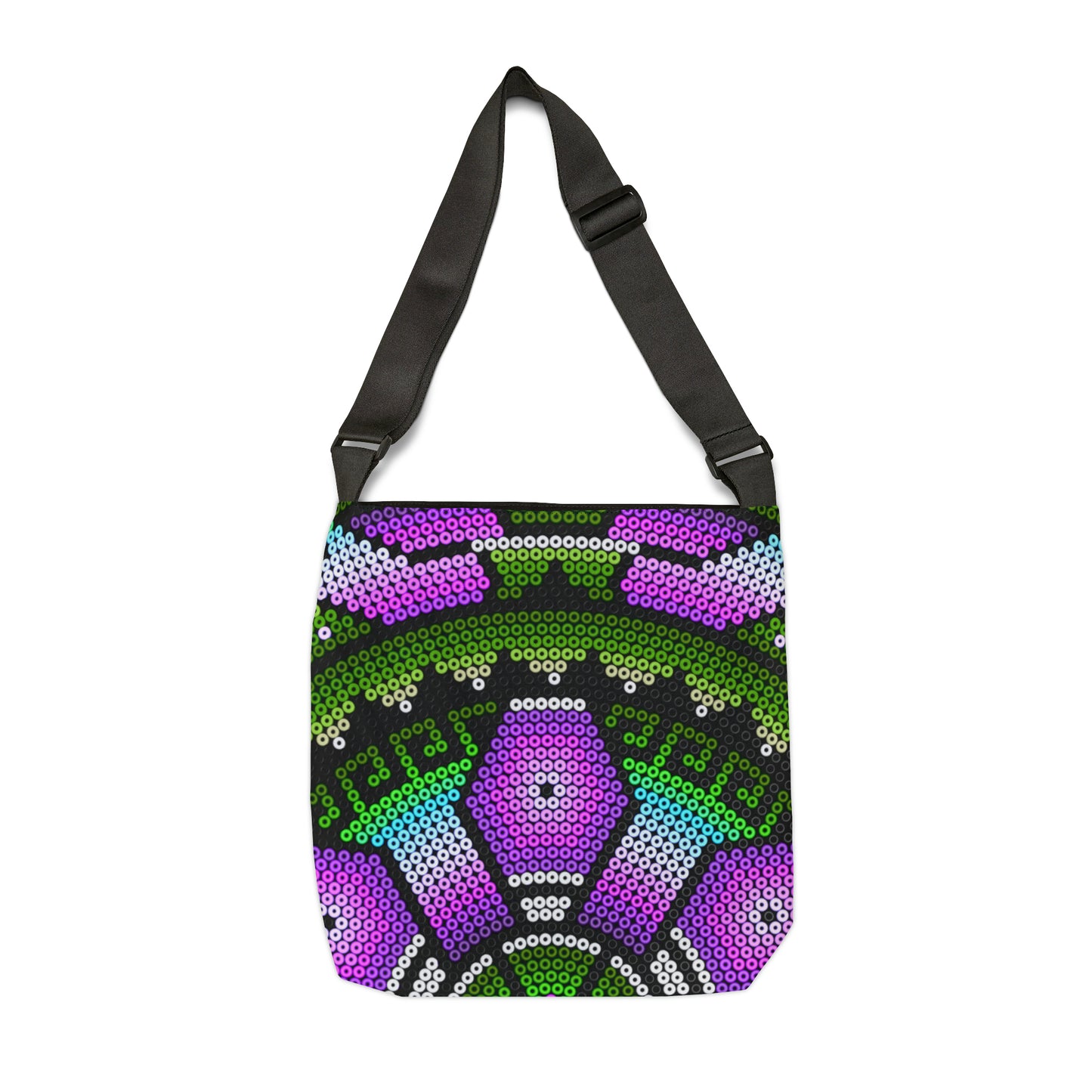 Huichol Art # 3 / Adjustable Tote Bag (AOP)