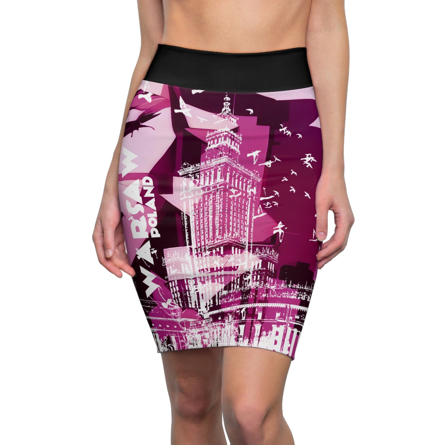 Warsaw Spring #3 / Women's Pencil Skirt (AOP)