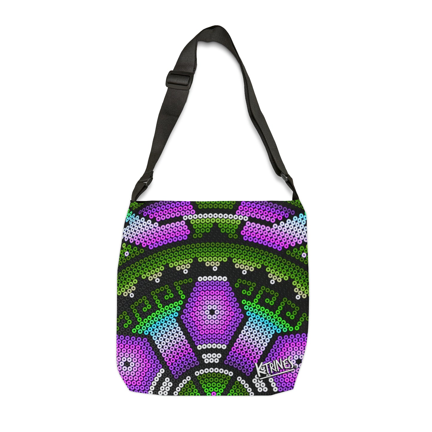 Huichol Art # 3 / Adjustable Tote Bag (AOP)