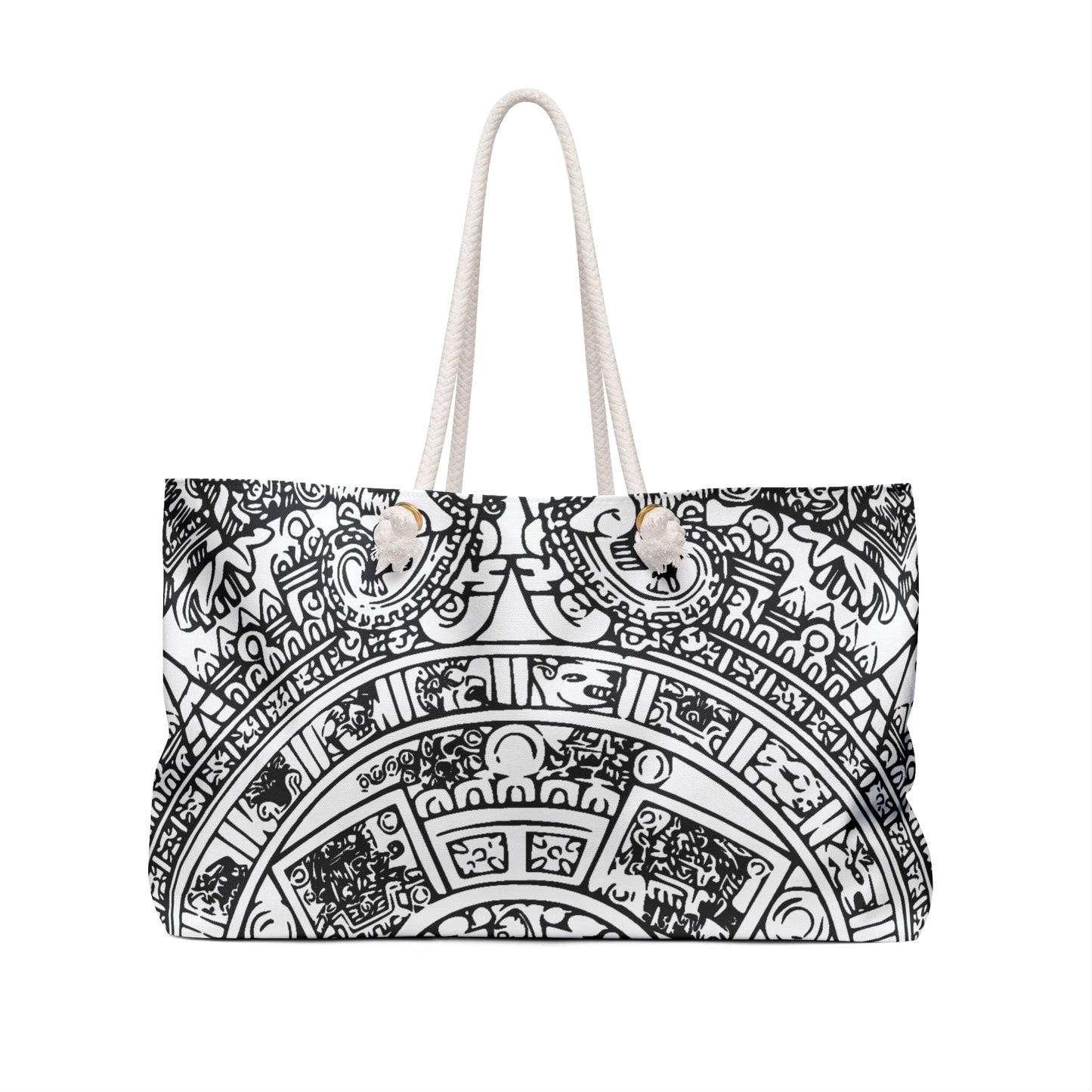 Aztec Calendar Art # 2 / Weekender Bag