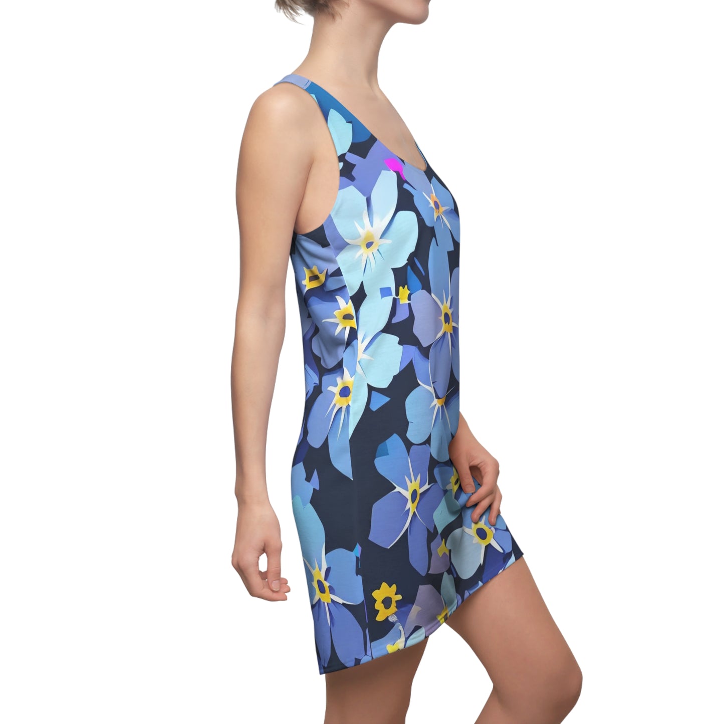 Warsaw Spring # 3 / Women's Cut & Sew Racerback Dress (AOP)