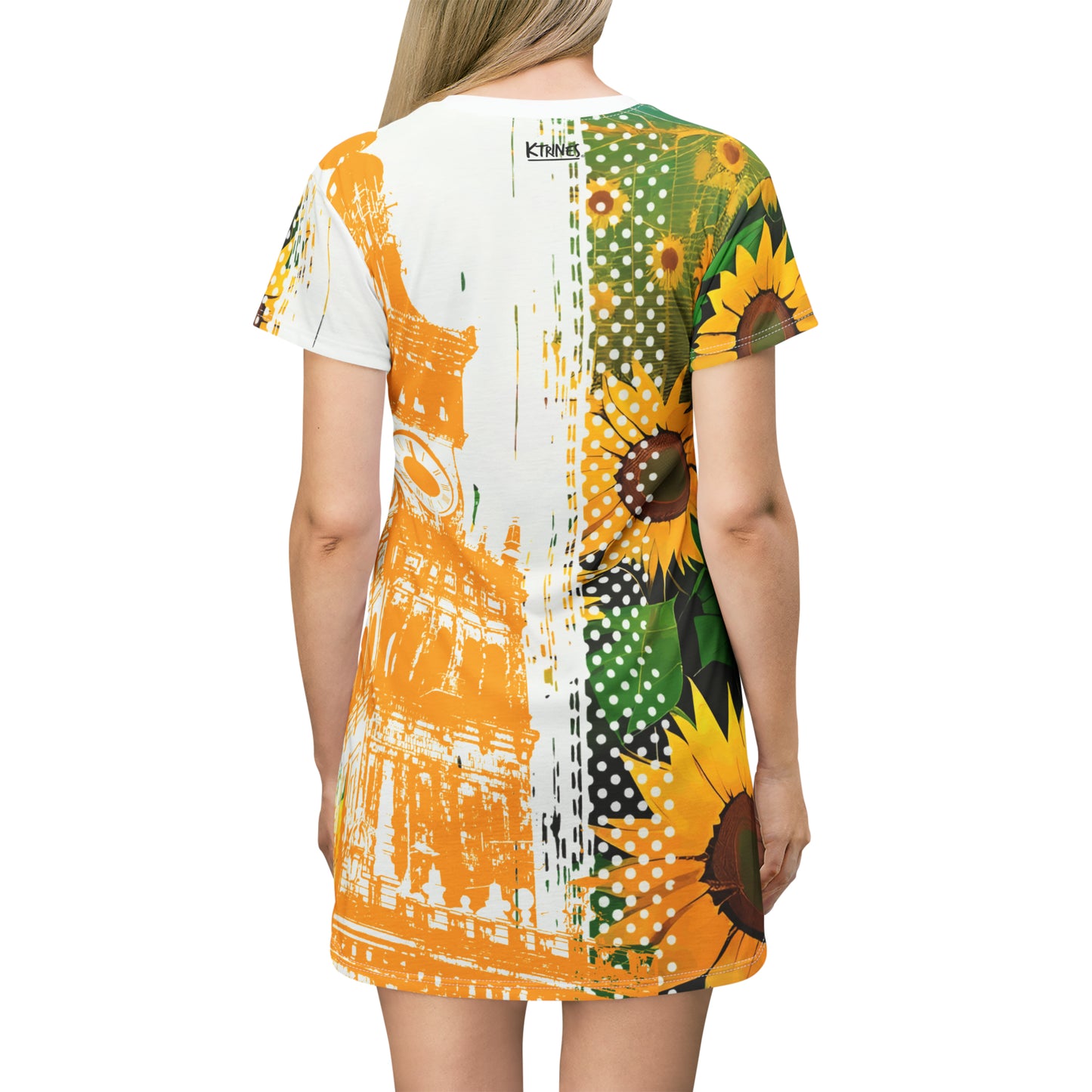 Warsaw Spring # 6/ T-Shirt Dress (AOP)