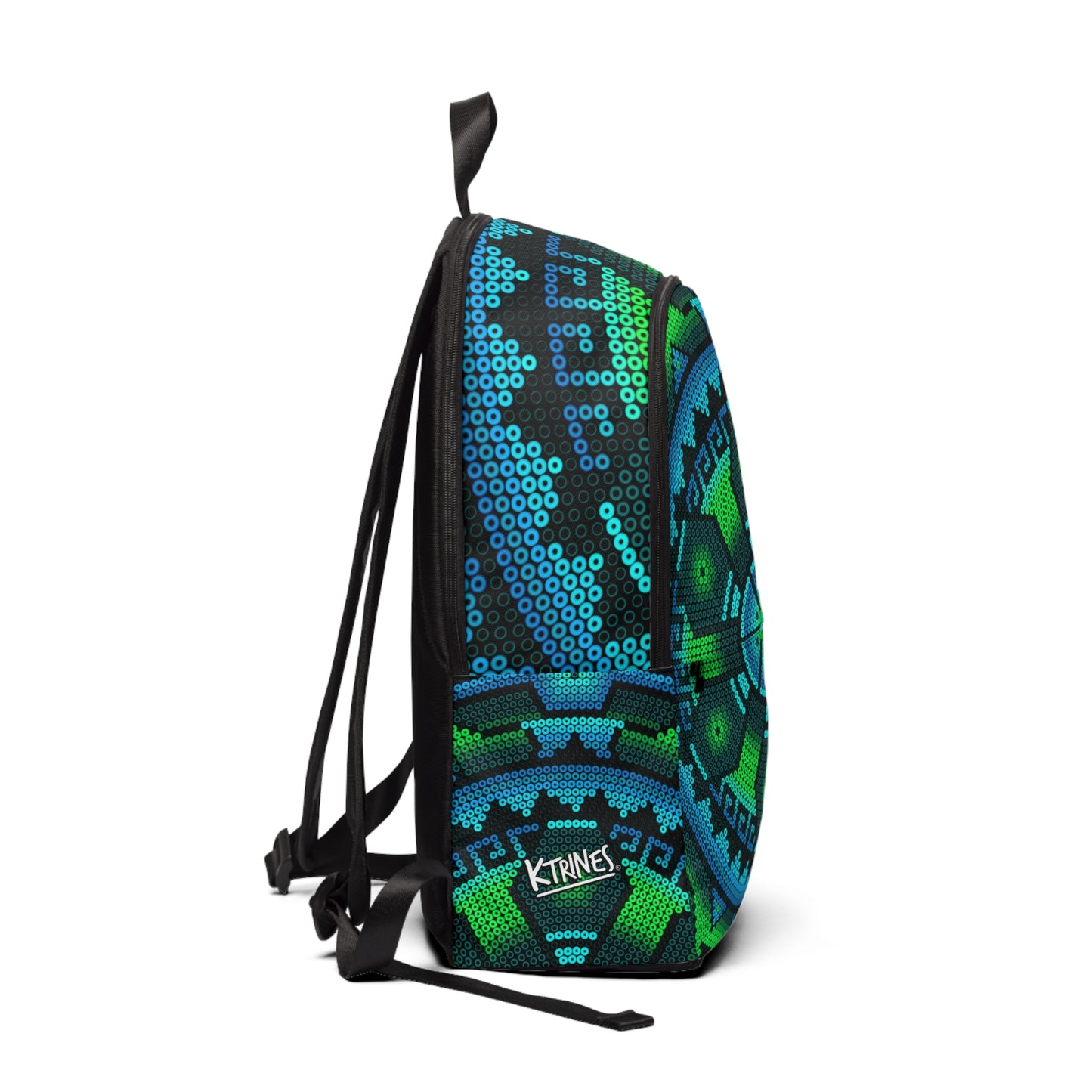 Huichol Art #1 / Unisex Fabric Backpack