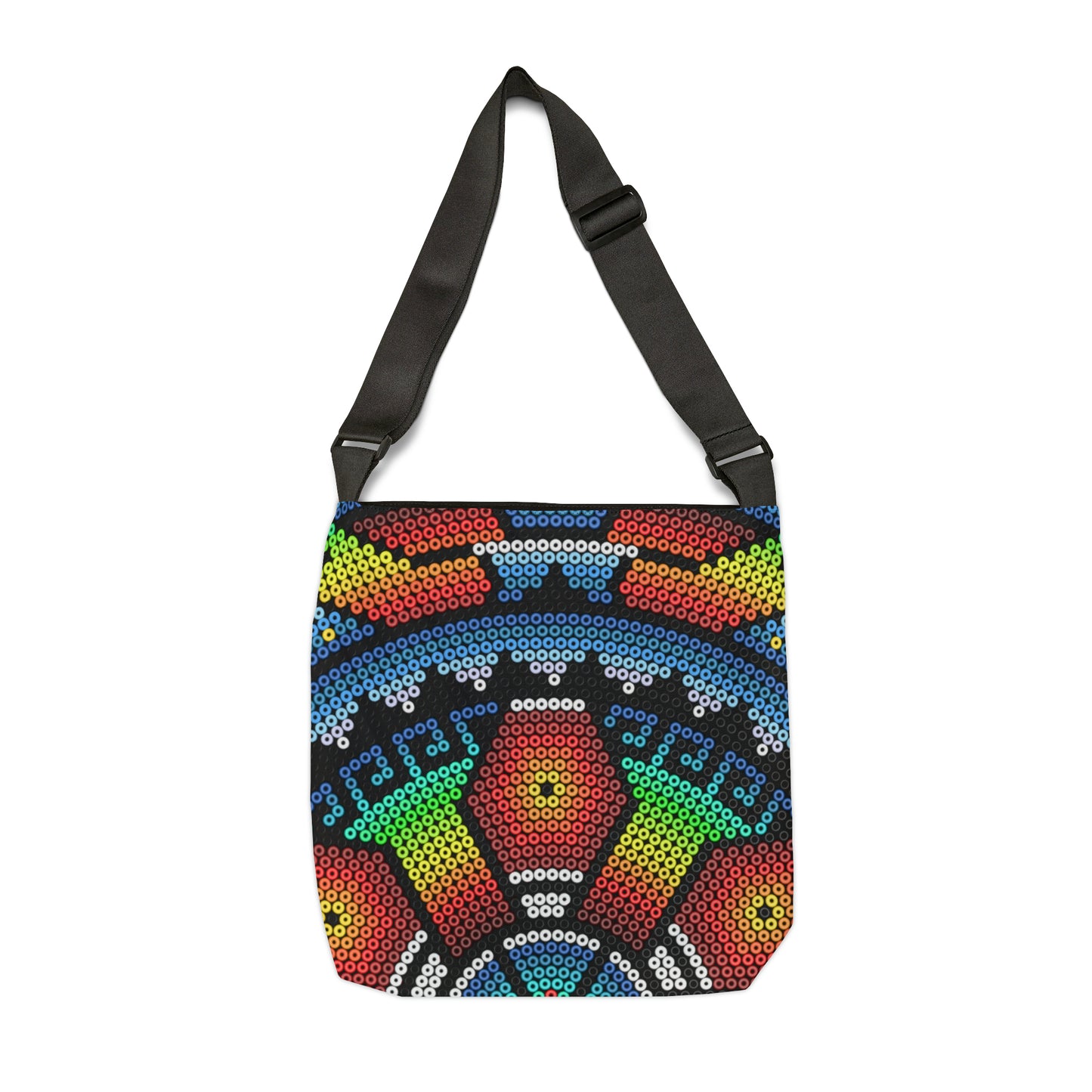 Huichol Art # 4 / Adjustable Tote Bag (AOP)